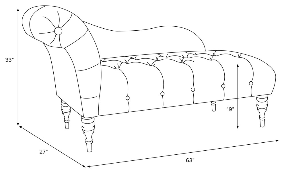 Rachel Ashwell Chaise  Sc Bird Chinoiserie Pink   Traditional   Indoor Chaise Lounge Chairs   by Skyline Furniture Mfg Inc  Houzz