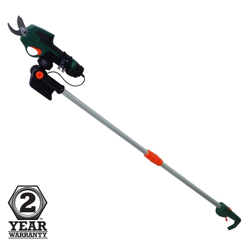 Scotts 7.2V Electric Cordless Telescoping Pole Pruner - 2 Ah Battery and Charger Included PR17216PS