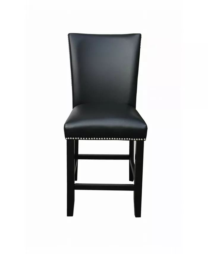 Furniture Camila Black Counter Chair