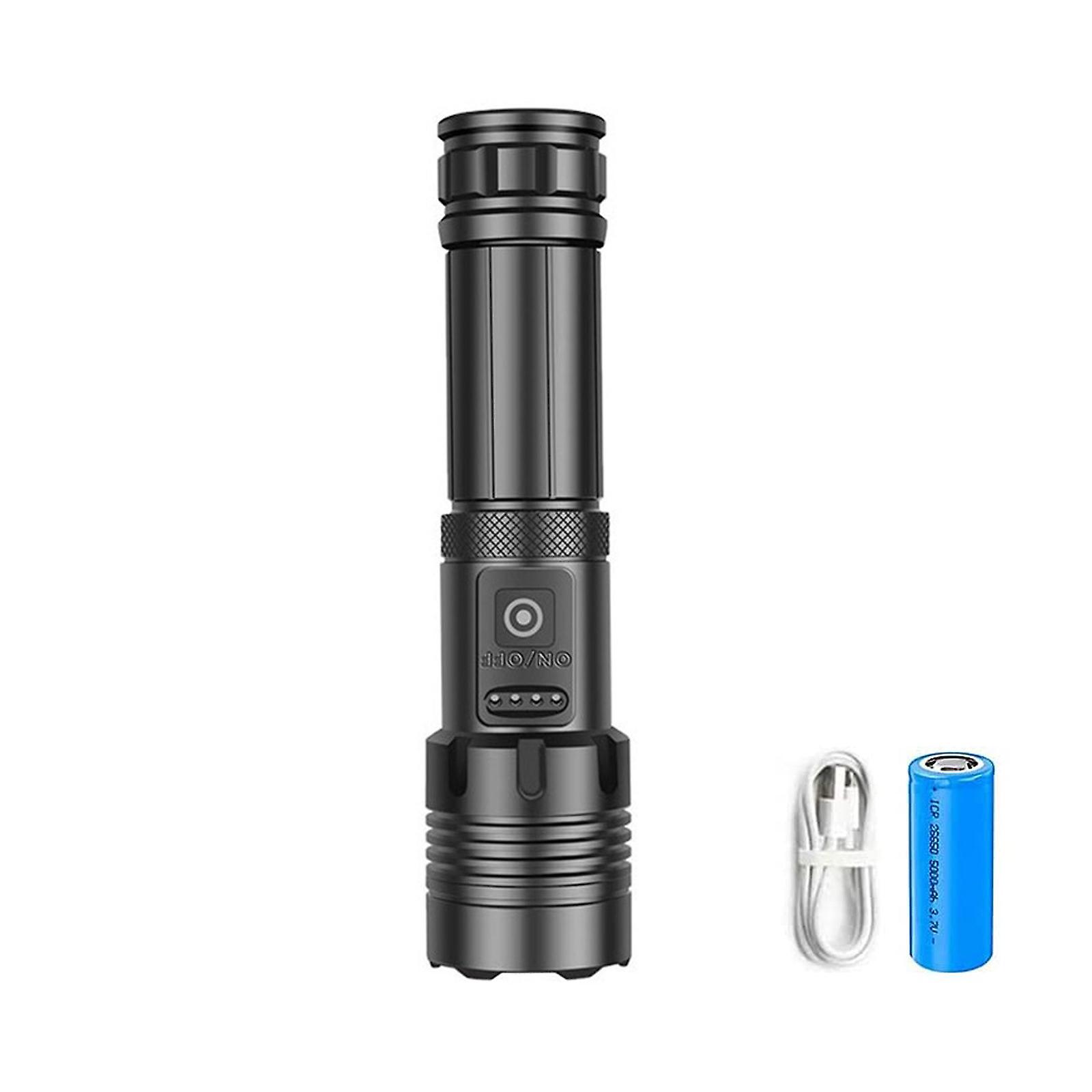 Flashlight Ultra Bright Torch Led Torch Extremely Bright Super Bright Torches Usb Rechargeable Zoom Torch Waterproof Zoomable