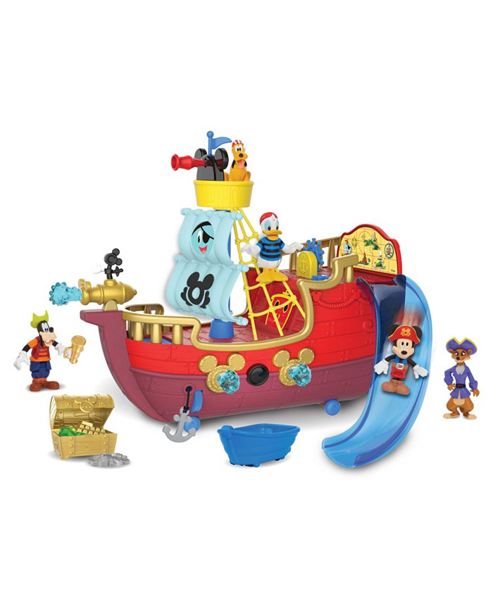 Mickey Mouse Pirate Ship Set  15 Piece