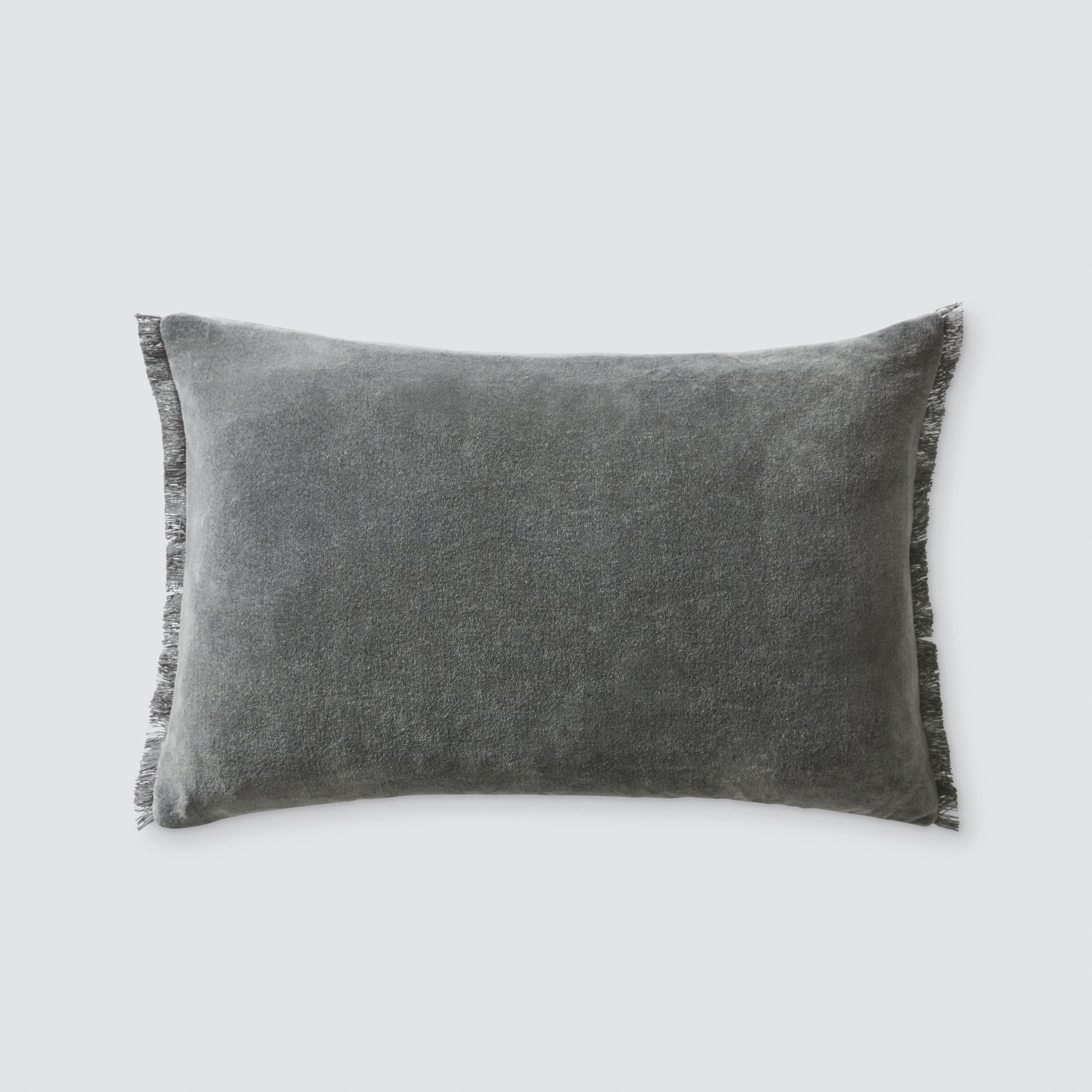 Velvet Small Lumbar Pillow