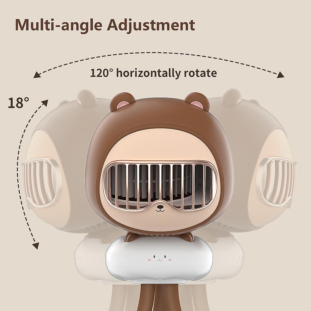 Usb Baby Stroller Fan 3600mah Battery Wireless Electric Air Cooler Hand Portable Bladeless Rechargeable Mini Car Ventilator Fans