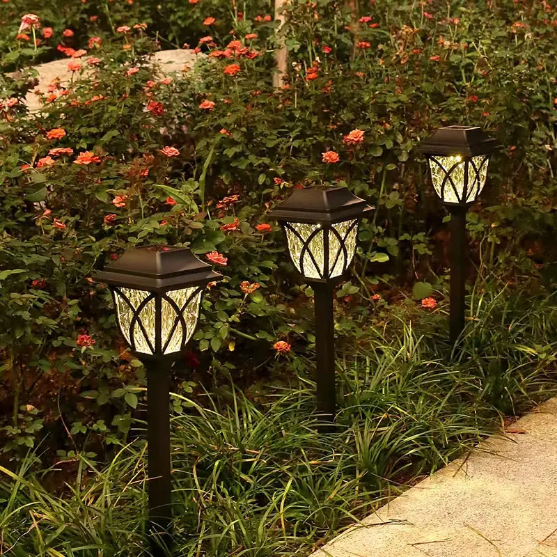 Decorative Outdoor waterproof modern simple lawn lamp courtyard landscape Garden electric power led  garden light