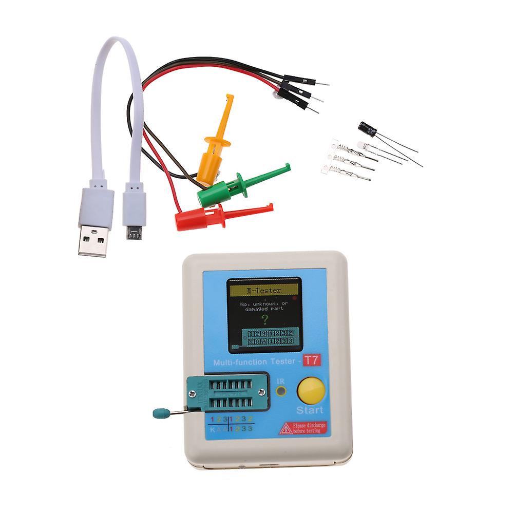 Lcr-t7 Tft Transistor Tester Full Color Graphic Display Multifunction Test