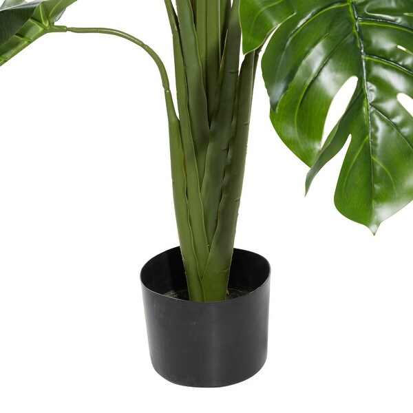 Green Artificial Banana Leaf Plant Foliage