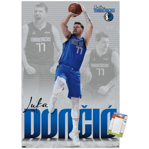 Trends International Nba Dallas Mavericks Luka Doncic 22 Unframed Wall Poster Prints