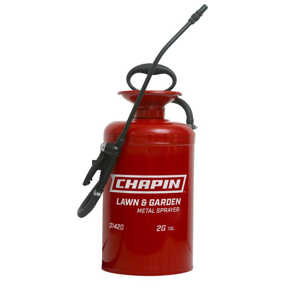 Chapin Lawn and Garden Series 2 Gal. Tri-Poxy Steel Sprayer 31420