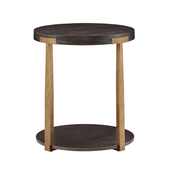 Jensen Wood and Metal T-Brace Tables by iNSPIRE Q Artisan