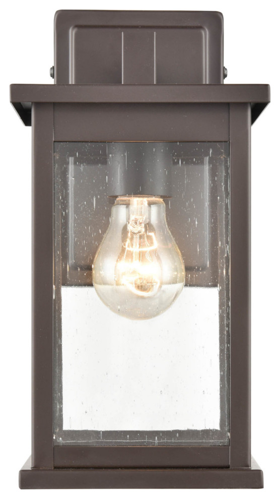 Millennium Lighting 4101 Bowton 12 quotTall Outdoor Wall Sconce   Transitional   Outdoor Wall Lights And Sconces   by Buildcom  Houzz