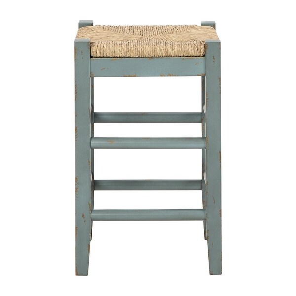 Ashley Furniture Mirimyn Teal Stool (Set of 2) - 15