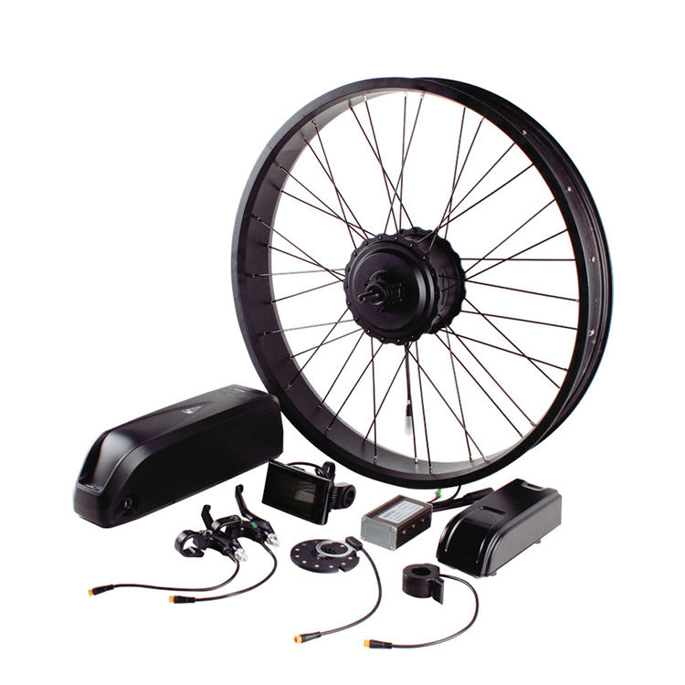 EU standard and high guaranteed 350w ebike cycling brushless hub motor conversion kit for India market