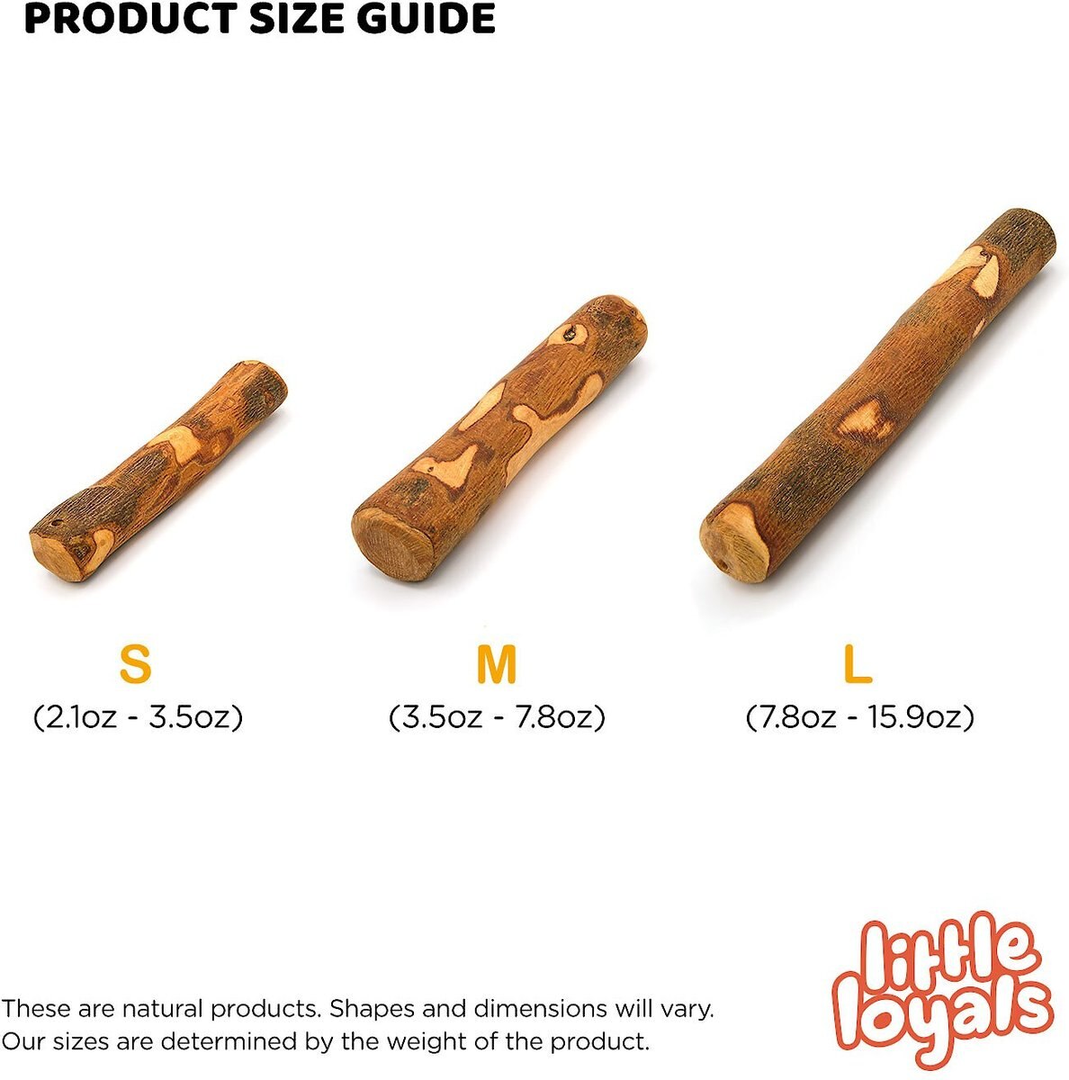 Little Loyals Premium Olive Wood Dog Chew