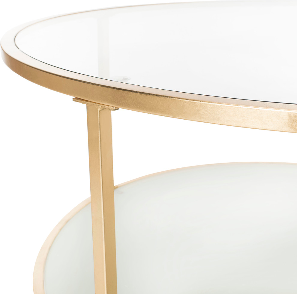 Studio Seven Ivy 2 Tier Round Coffee Table   Contemporary   Coffee Tables   by Safavieh  Houzz