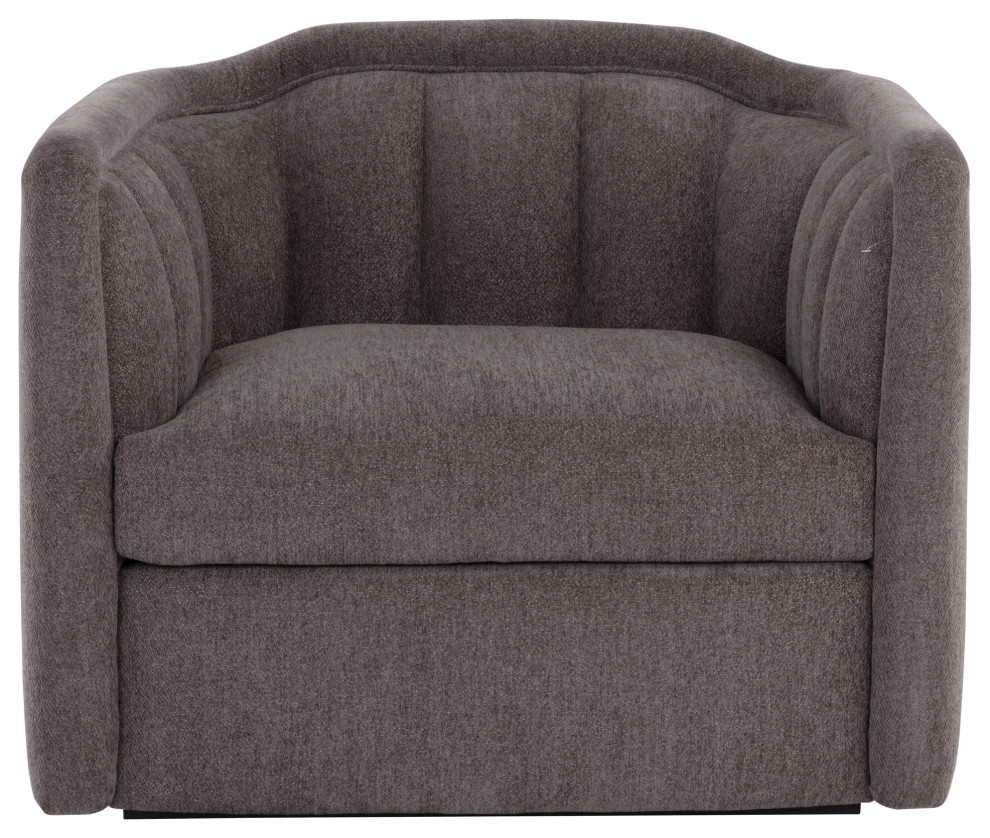 Birrit Swivel Armchair   Transitional   Armchairs And Accent Chairs   by Sunpan Modern Home  Houzz