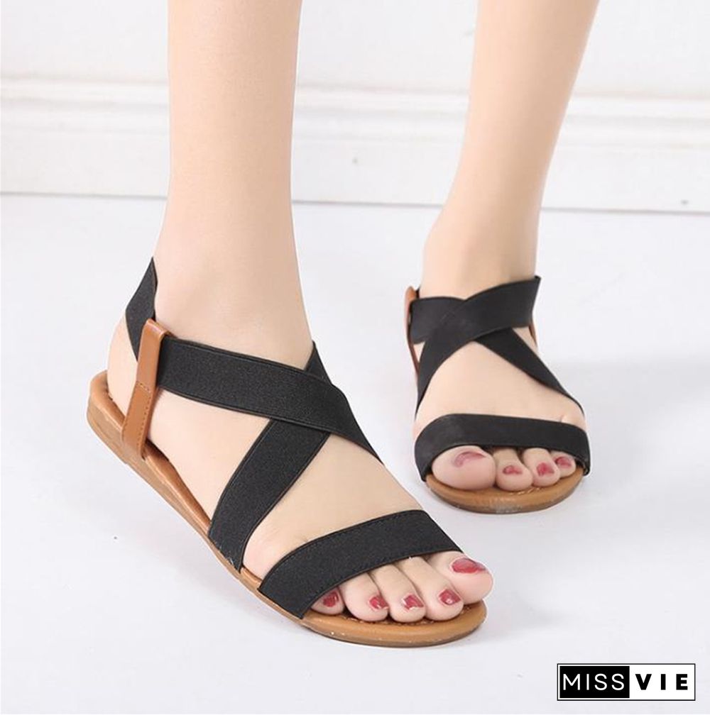 Women Sandals Breathable Comfort Shopping Ladies Walking Shoes Wedge Heels Summer Platform Sandal Shoes Mujer Plus Size 45