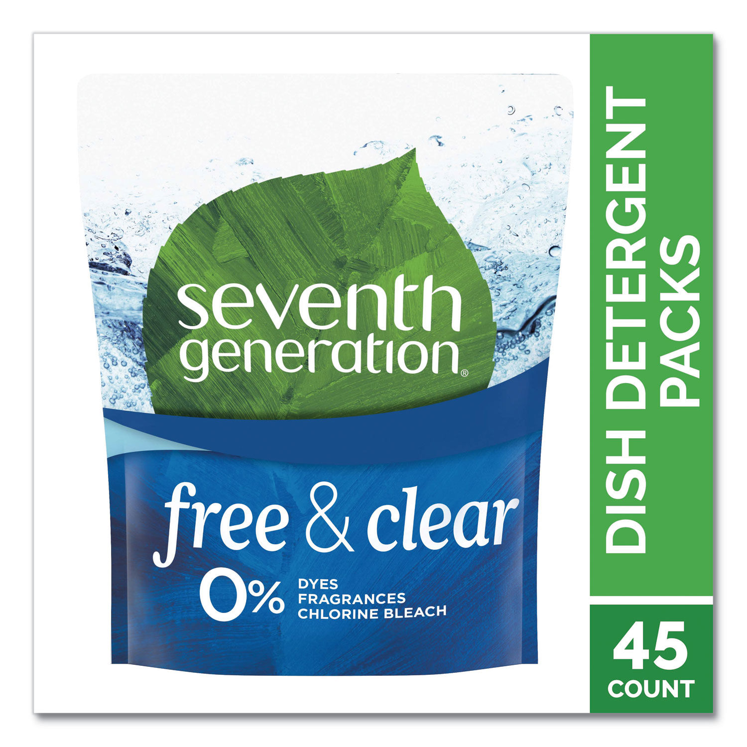 Natural Dishwasher Detergent Concentrated Packs by Seventh Generationandreg; SEV22897