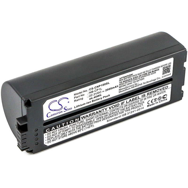 Canon Selphy CP 500 Selphy CP100 Selphy 2000mAh Replacement Battery BatteryClerkcom Printer