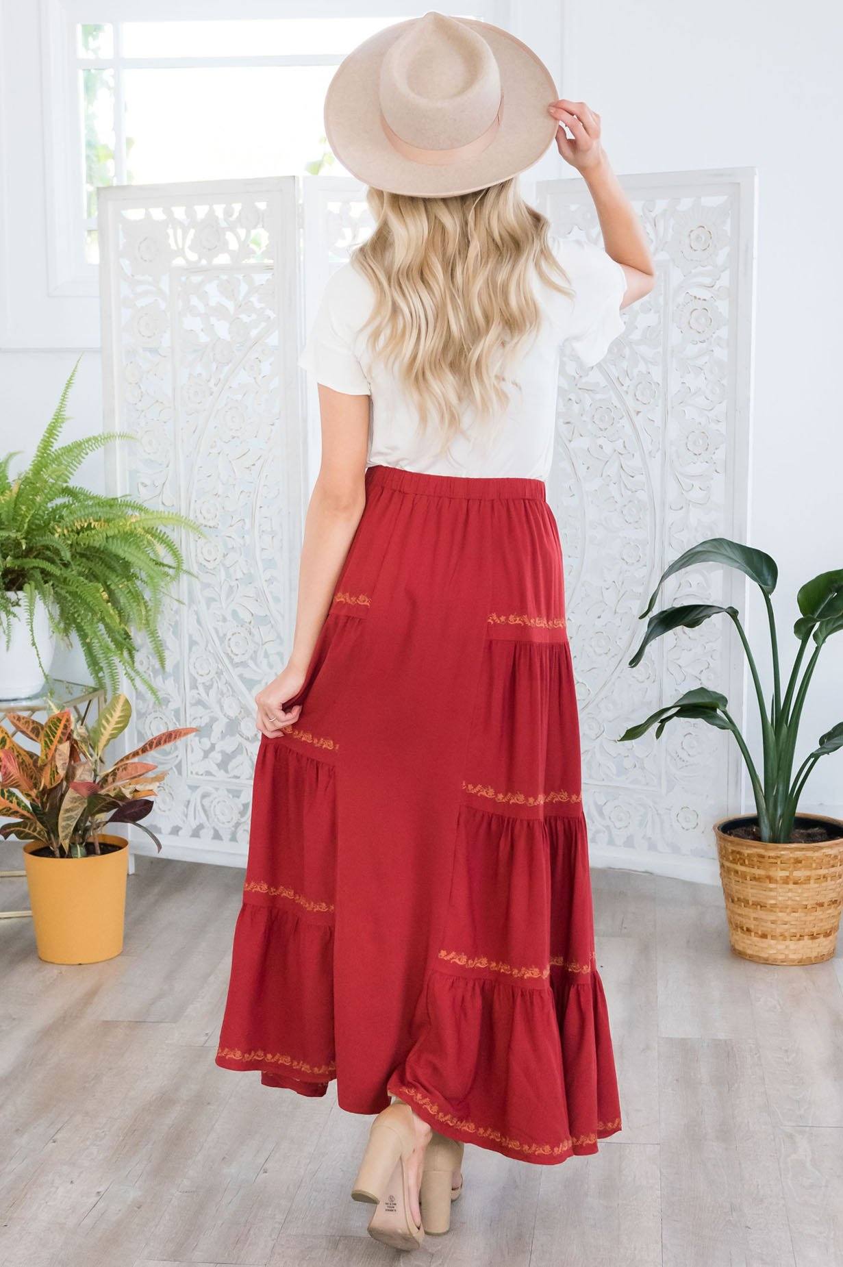 Perfect Day Modest Maxi Skirt