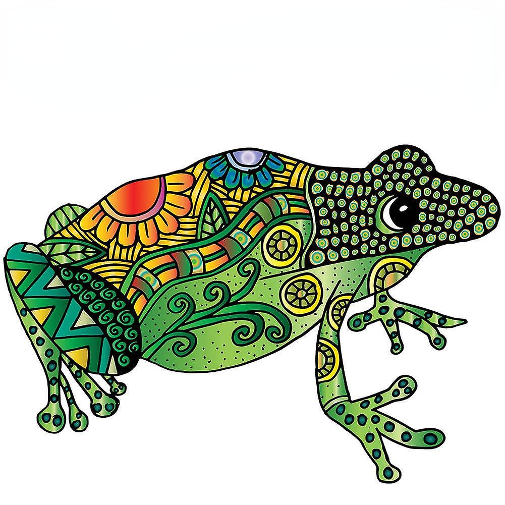 Anygame wooden jigsaw green toad puzzle 3d games home décor