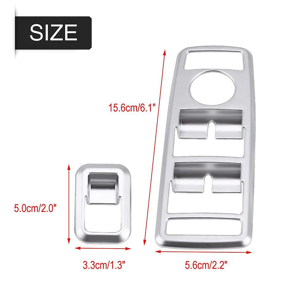 Car Window Switch Button Trim Cover For Mercedes Benz A B C(w204) E(w212) Gla Glk Gl Gle-class