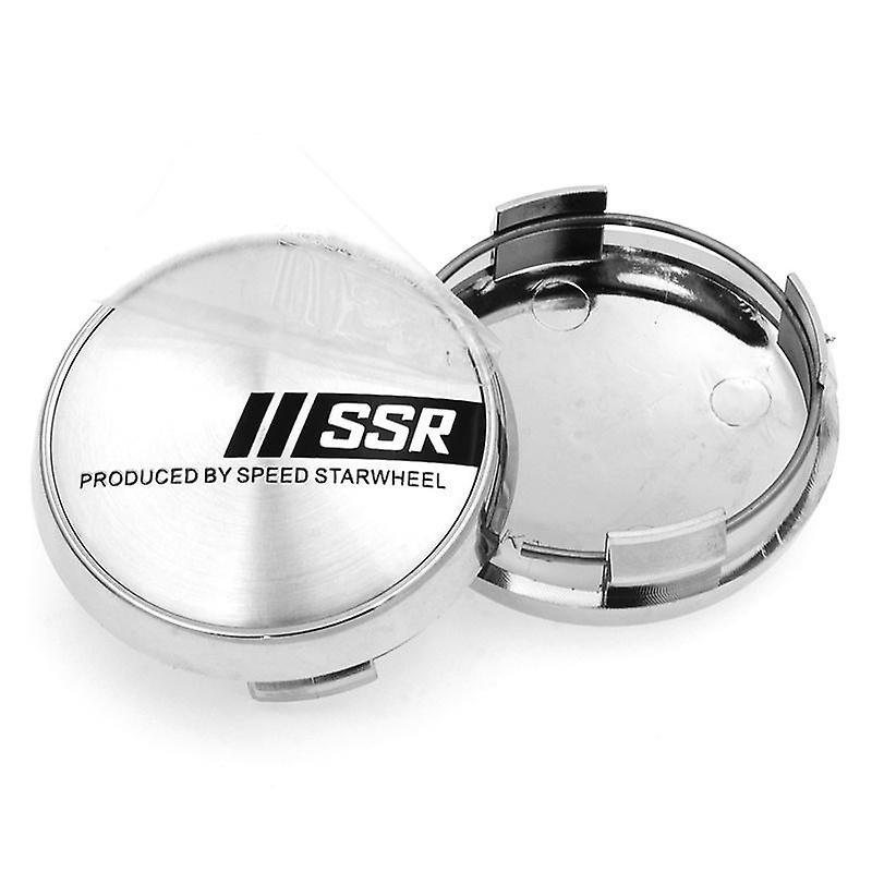 Cardiy 4pcs 65mm Jdm Ssr Wheel Center Hub Caps Ssr Racing Wheels Cap Car Sport Rim Cover 60mm Clip