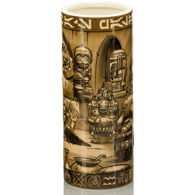 Beeline Creative Geeki Tiki Star Wars Jabbas Palace Scenic 24 Ounce Ceramic Tiki Mug