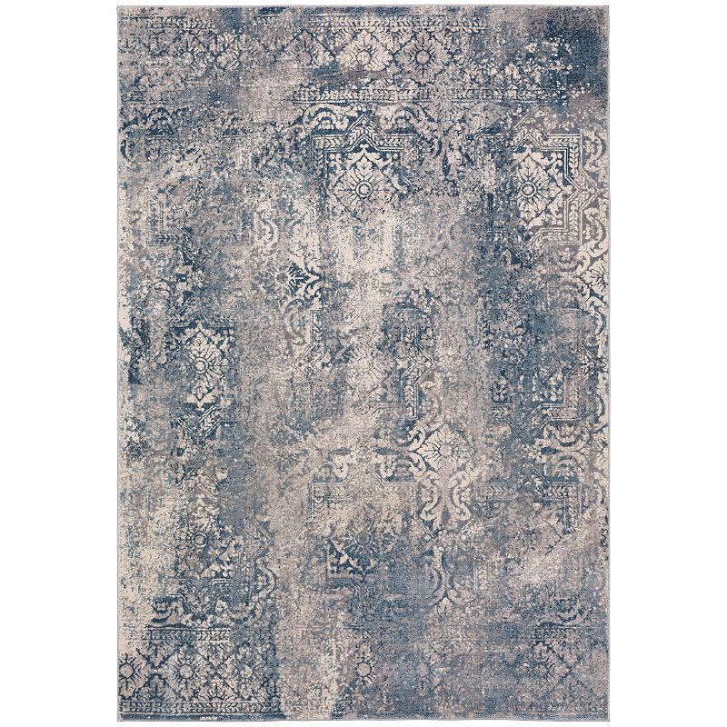 Addison Dayton Transitional Erased Persian Silver Area Rug