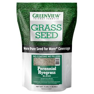 GreenView 3 lbs. Fairway Formula Grass Seed Perennial Ryegrass Blend 2829353