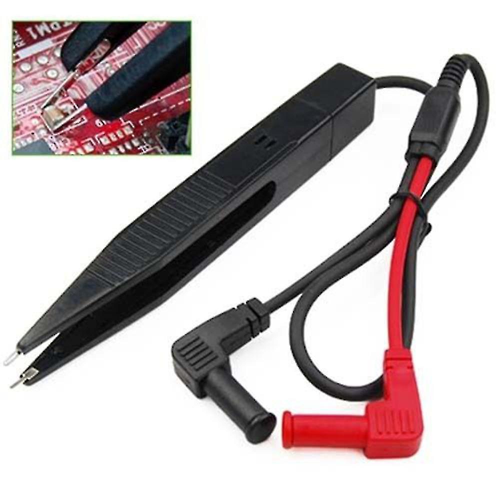 Smd Testing Tweezers Probe Leads For Multimeter Tester