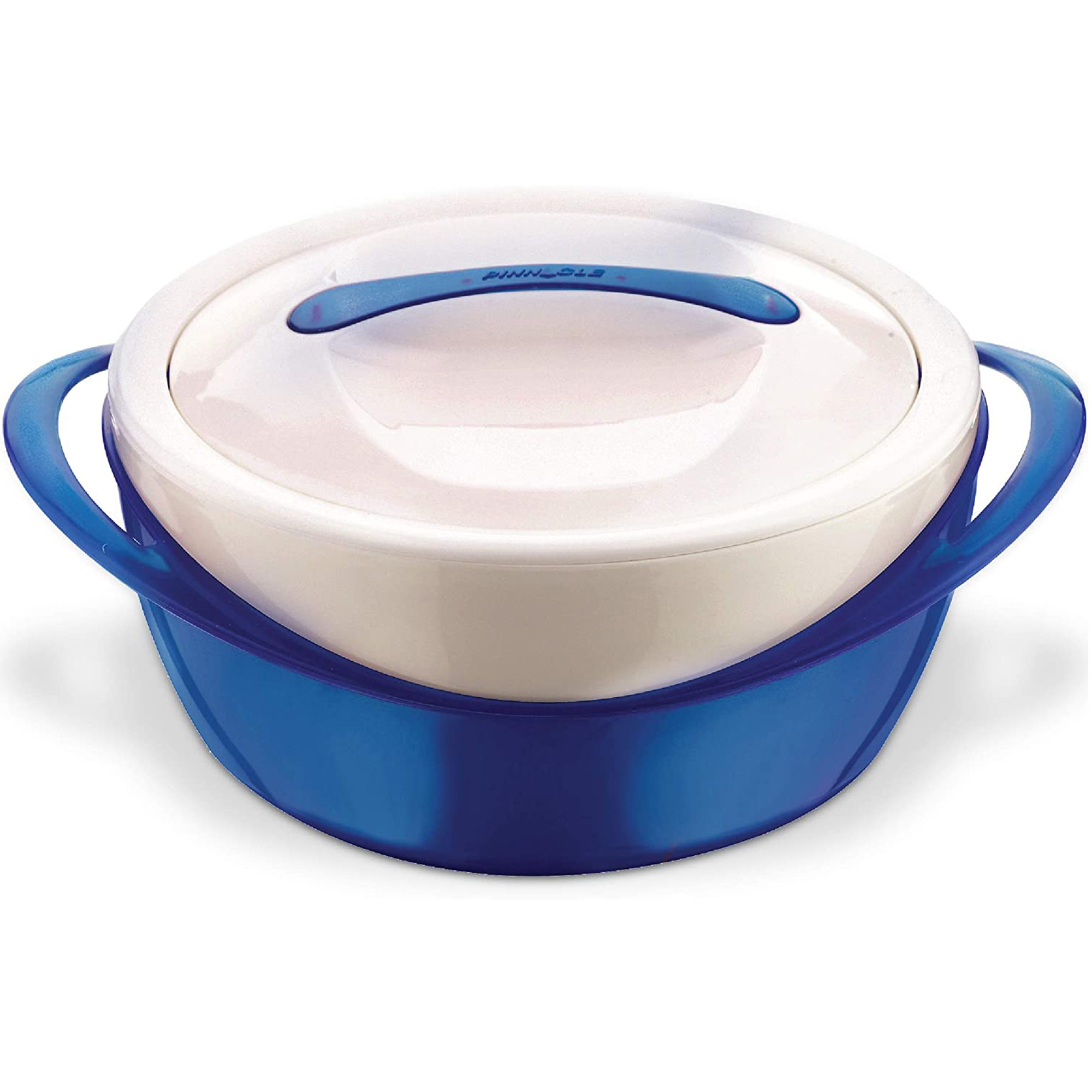 Pinnacle Thermoware 2.6-Qt Stainless Steel Bowl Insulated Food Container， Blue