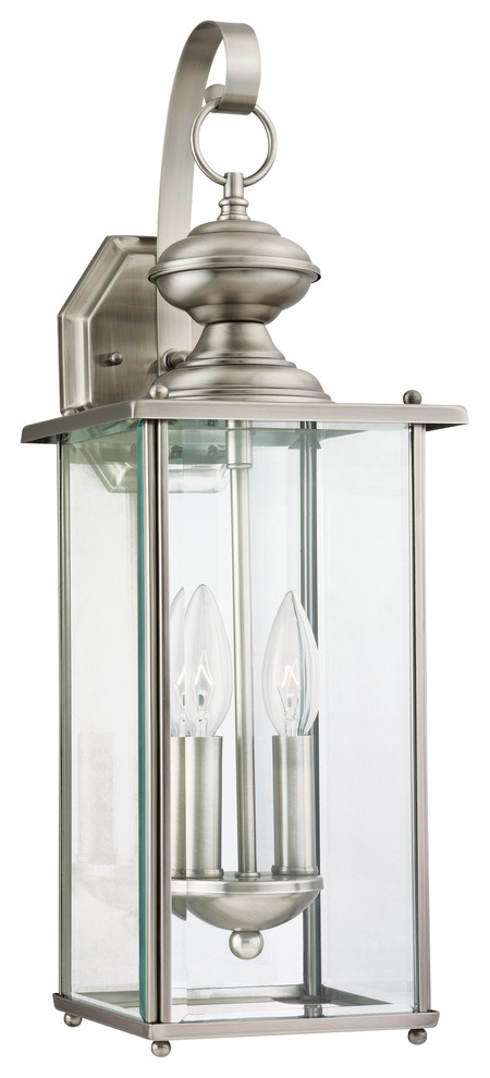 Sea Gull Lighting 2 Light Outdoor Lantern   Traditional   Outdoor Wall Lights And Sconces   by Hansen Wholesale  Houzz