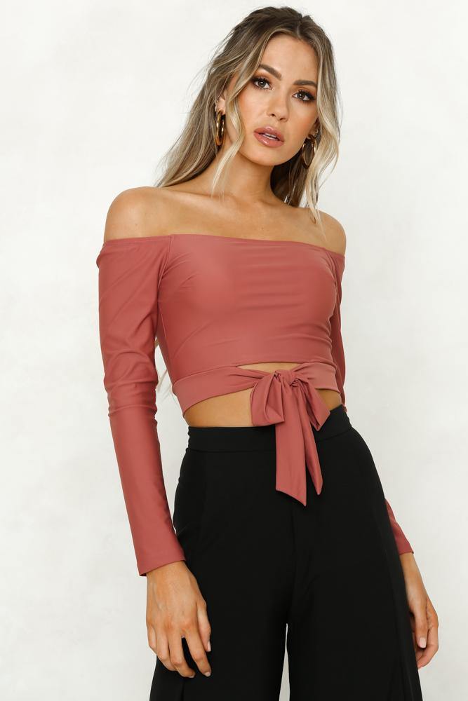 No Excuse Crop Top Blush