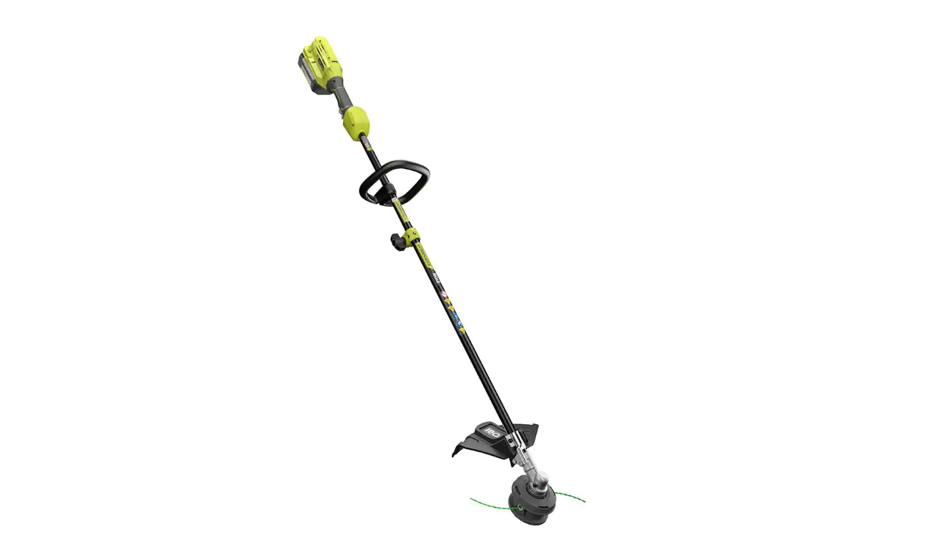 RYOBI RY40940VNM 40V Cordless Battery Attachment Capable String Trimmer and Leaf Blower Combo Kit (2-Tools) w/ 4.0 Ah Battery and Charger