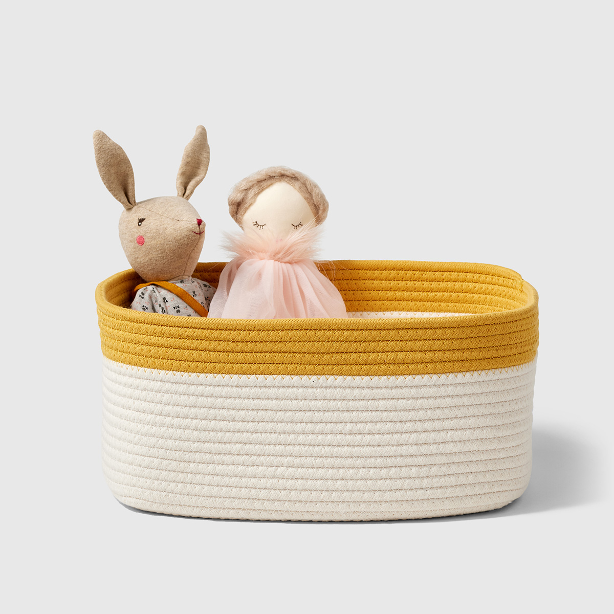 Marie Kondo Sage Green Small Kawaii Cotton Rope Bin