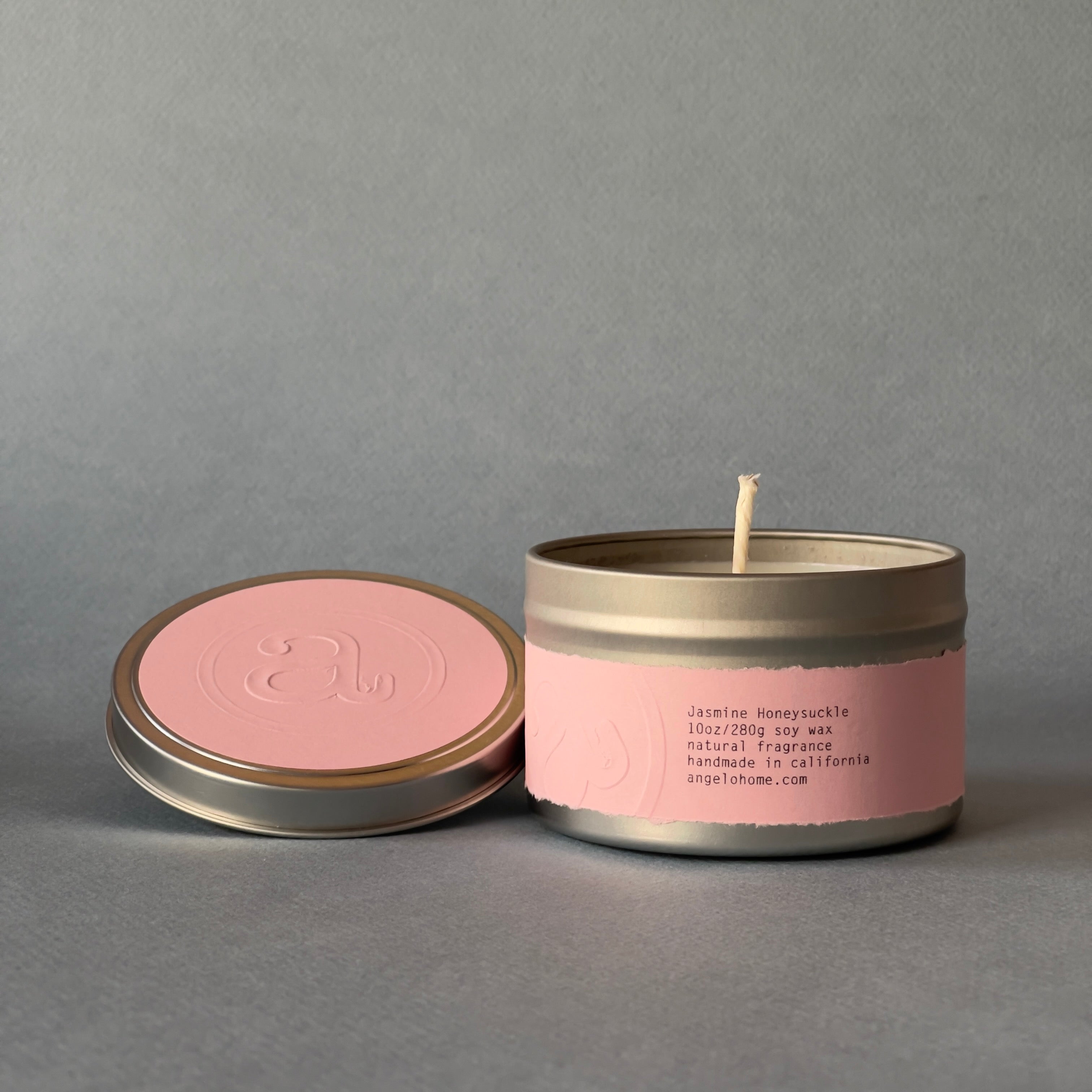 angelo:HOME Jasmine Honeysuckle Scented Candle