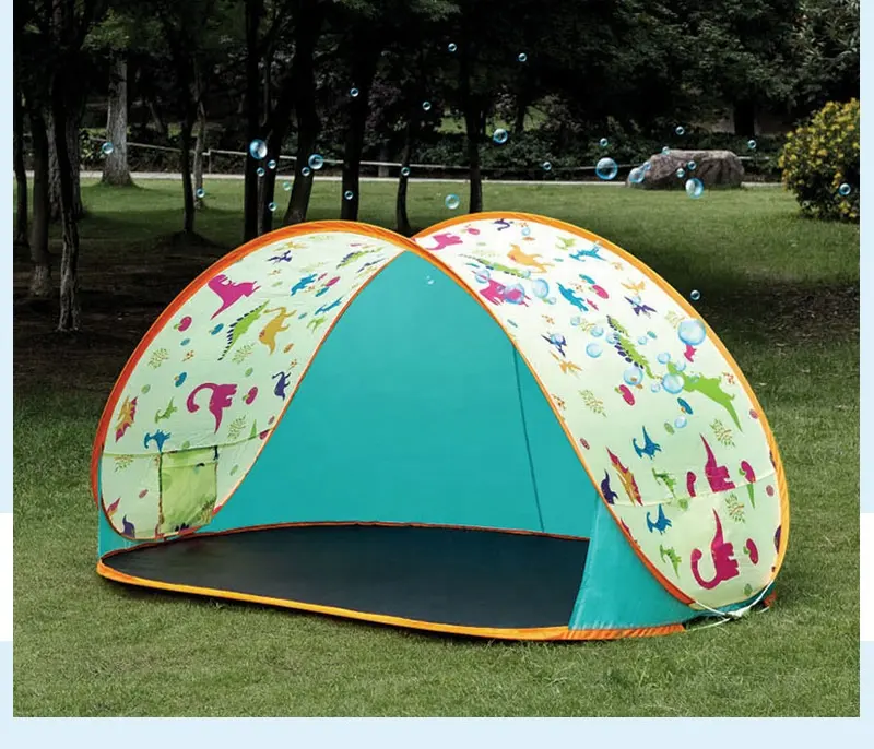 Outdoor activity folding waterproof customize 2 person family waterproof Camping tent beach tent for travelling hiking