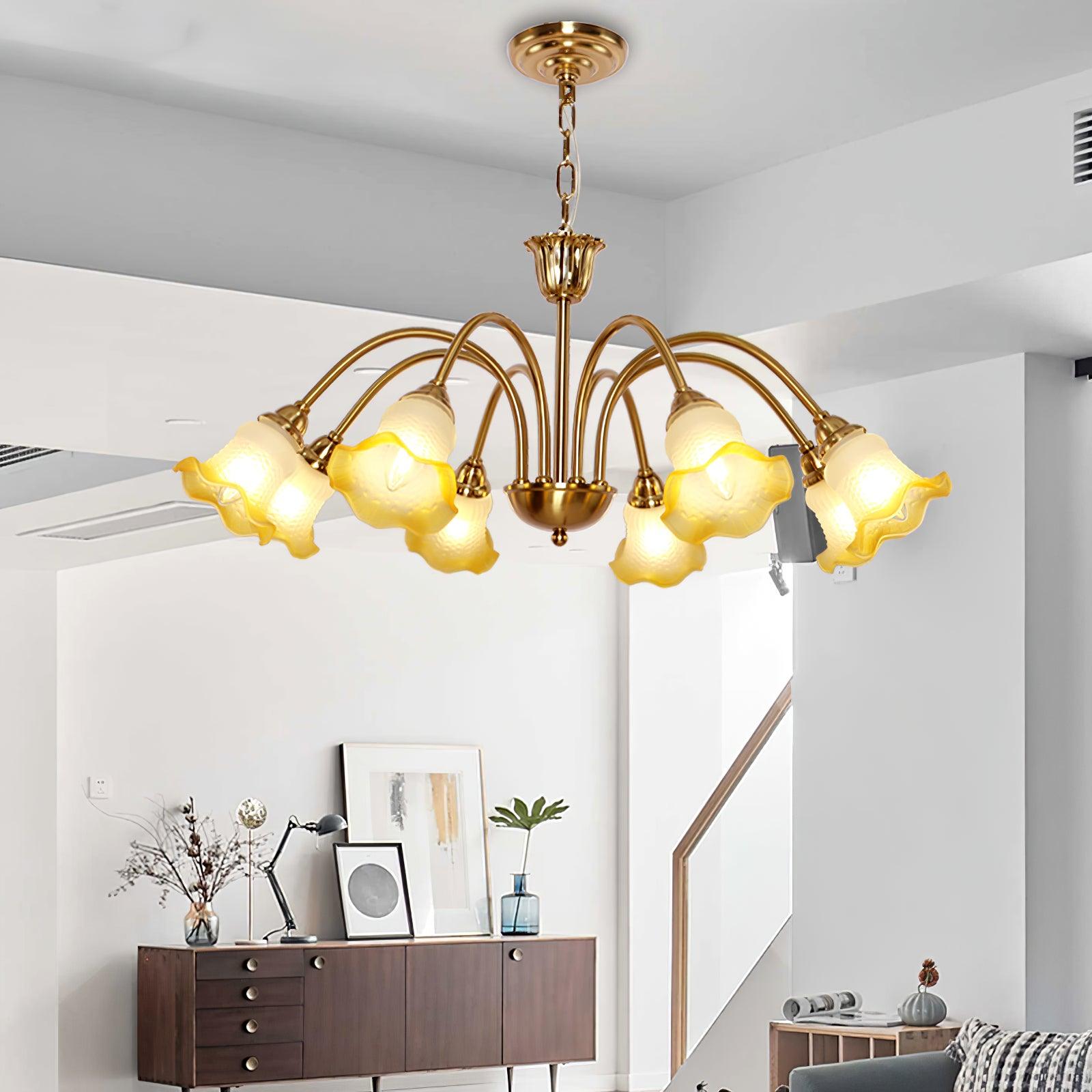 Morning Glory Chandelier