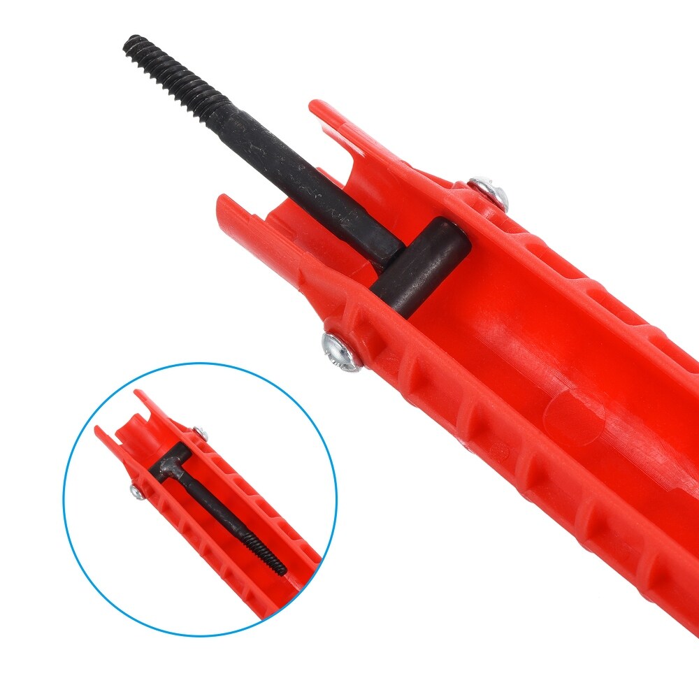 8in1 Faucet and Sink Installer Tool Multipurpose Wrench Plumbing Tool   Red