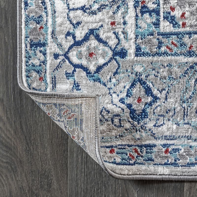 Edison Modern Vintage Medallion Area Rug