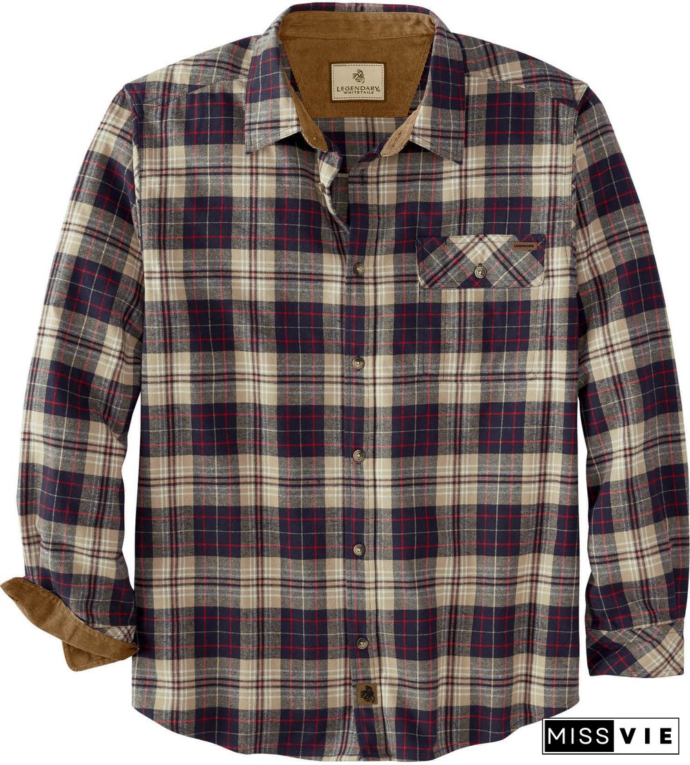 MEN'S BUCK CAMP FLANNEL SHIRT