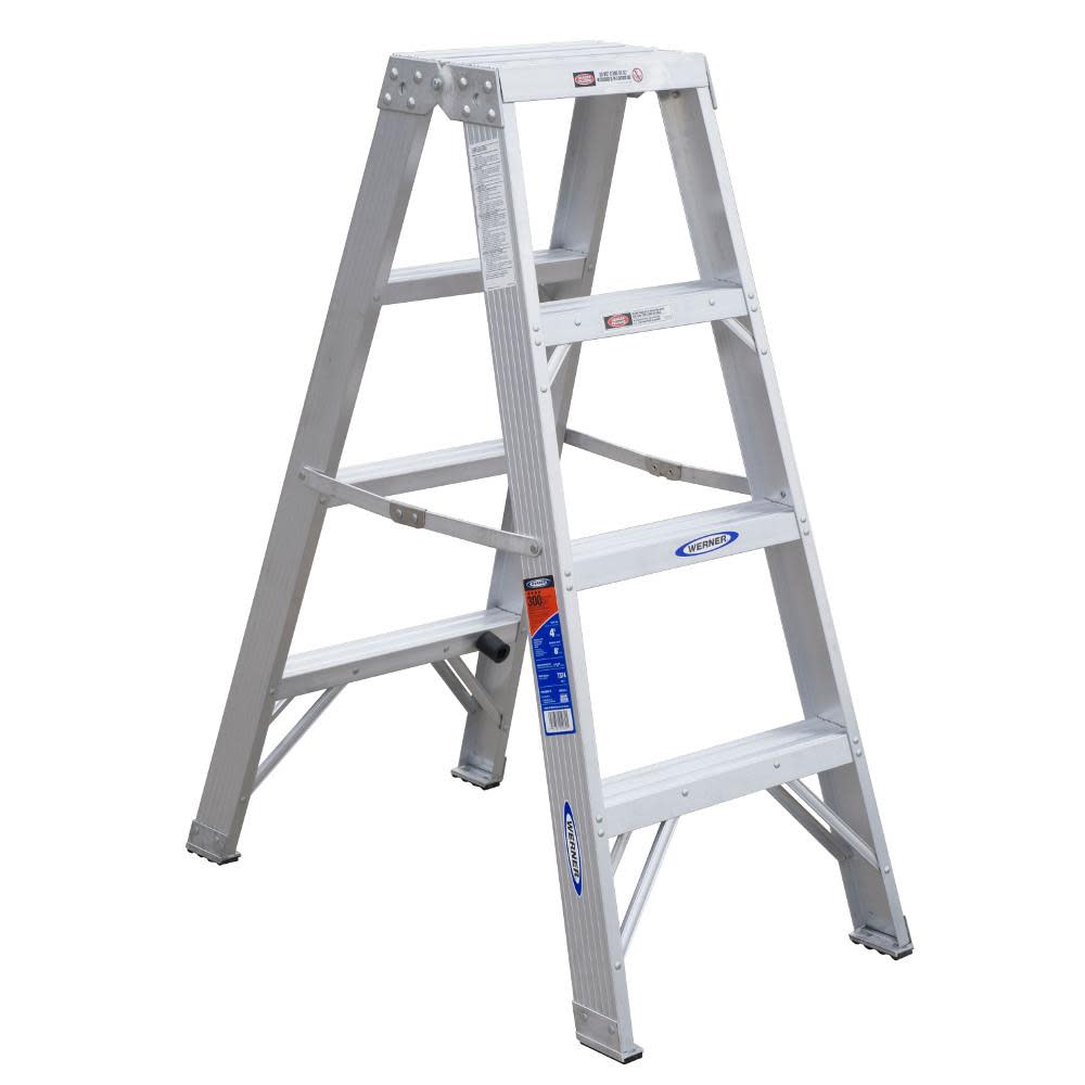 4 Ft. Aluminum Twin-Step Ladder Type IA