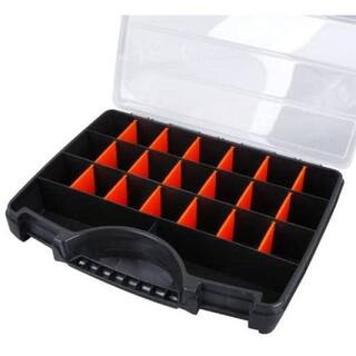 TACTIX 21-Compartment Plastic Portable Small Parts Orgainzer 320018