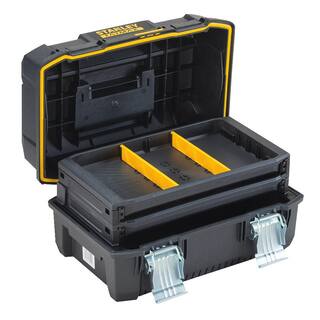 Stanley FATMAX 18 in. 2-Tray Cantilever Tool Box FMST18001