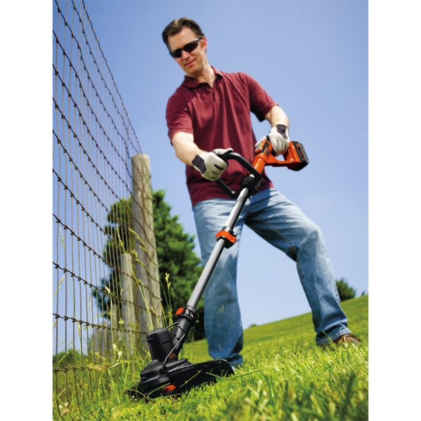 Black + Decker 40V MAX Cordless String Trimmer/Sweeper Combo Kit (2-Tool)