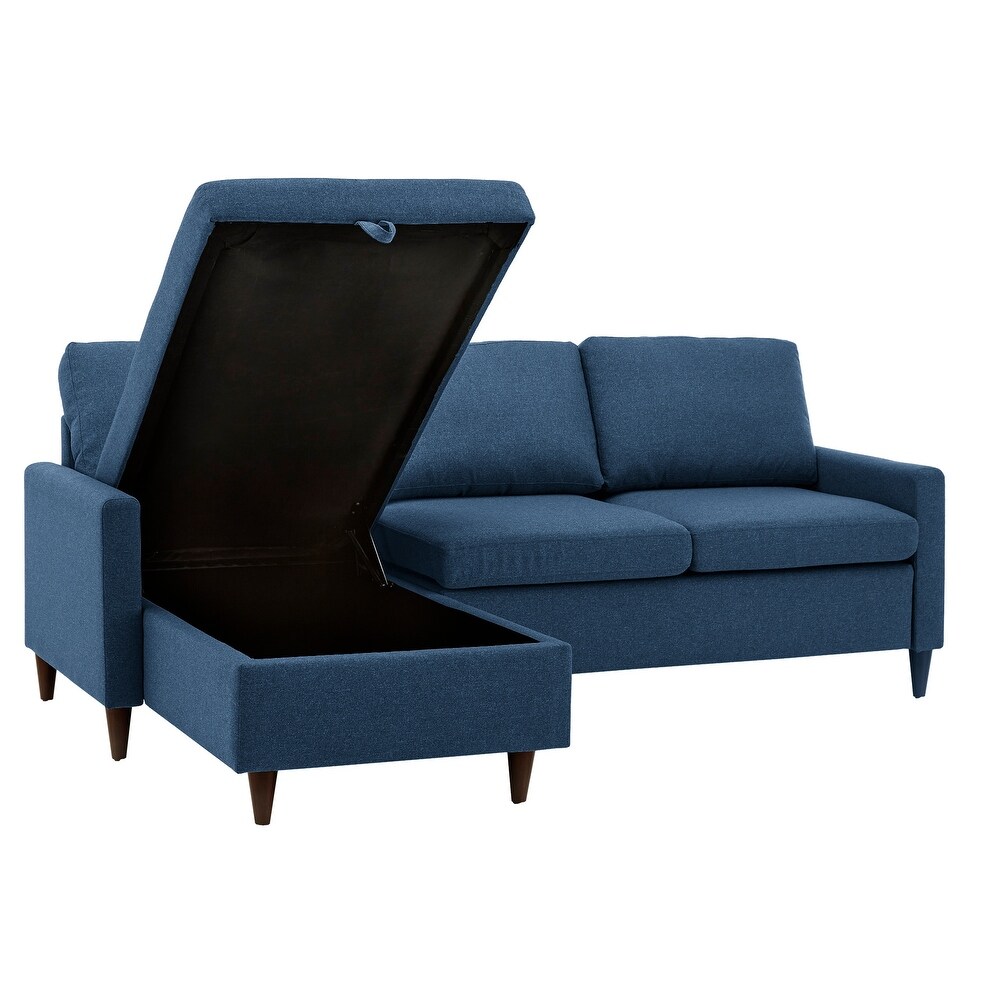 Parker L shaped Sofa with Storage Chaise by iNSPIRE Q Modern