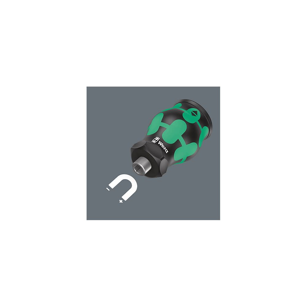 Wera Kraftform Kompakt Stubby Magazine 1 Screwdriver with Bits ;