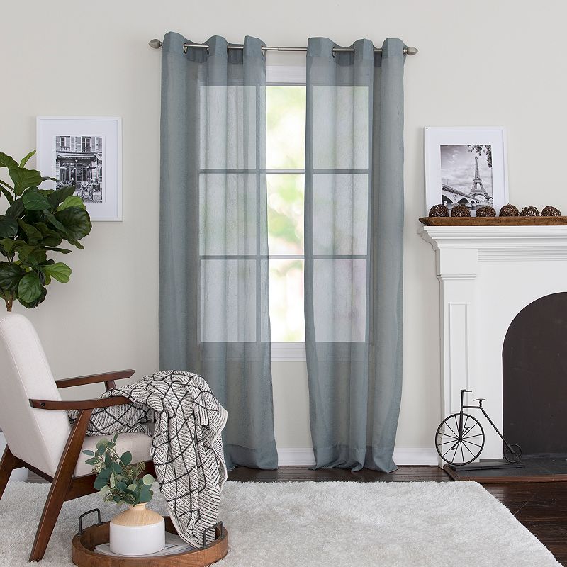 Miller Curtains Preston Grommet Top 1-Panel Window Curtain