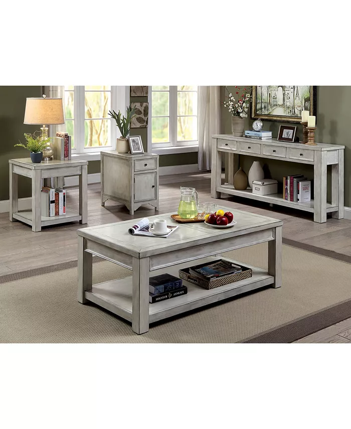 Furniture of America Deston Farmhouse End Table