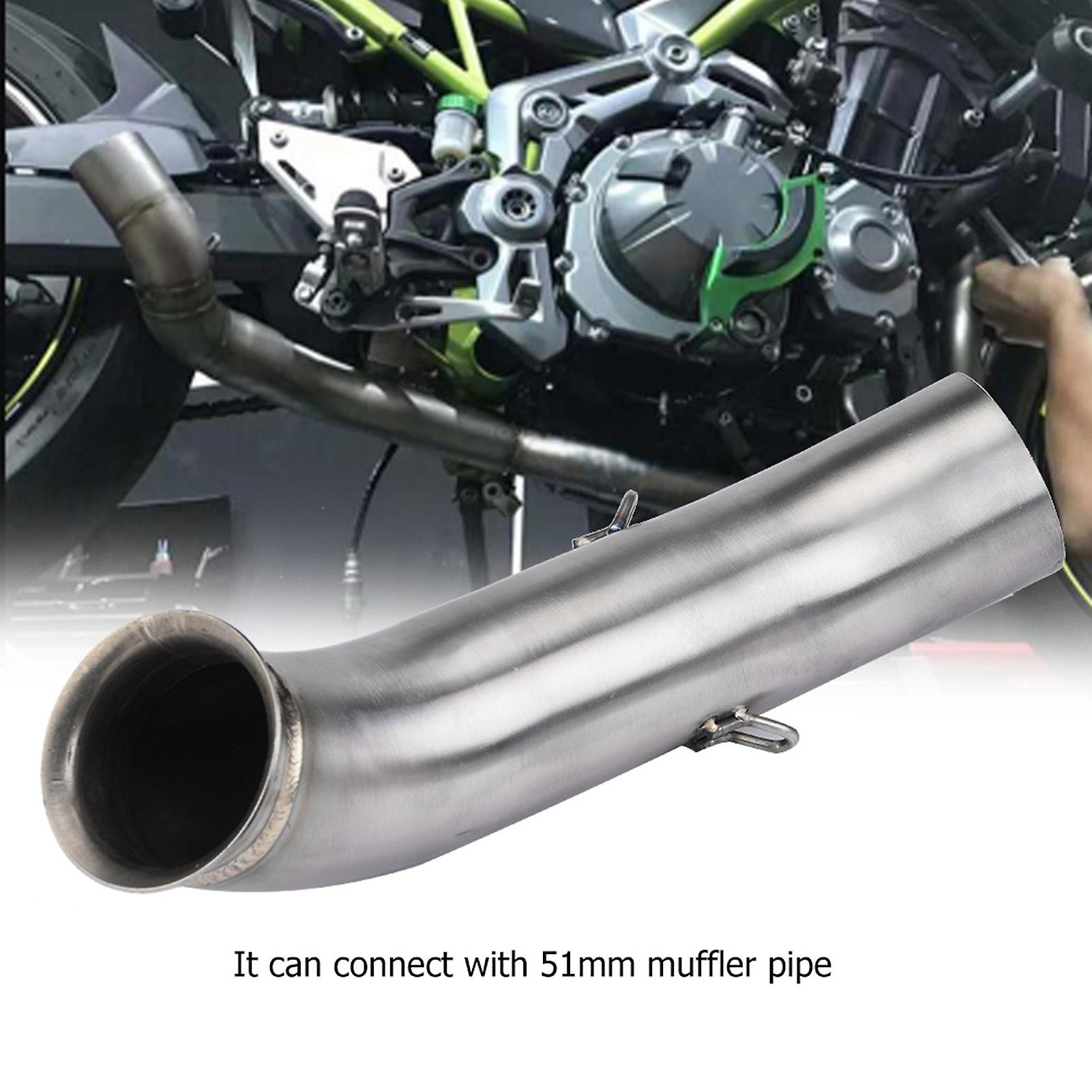 Motorcycle Full Exhaust System Vent Middle Pipe Link Connect For 250 390 Rc390  20172018